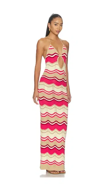 MORE TO COME Marita Halter Maxi Dress | Thumbnail 2