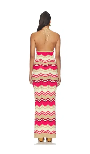 MORE TO COME Marita Halter Maxi Dress | Thumbnail 3