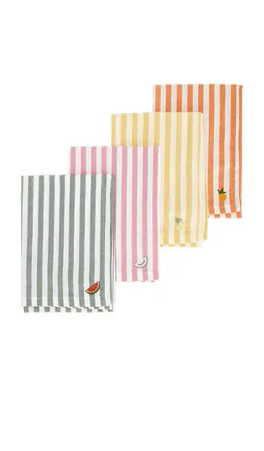 Frasier Sterling Tutti Fruity Dinner Napkin Set | Thumbnail 2