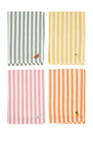 Frasier Sterling Tutti Fruity Dinner Napkin Set | Thumbnail 3