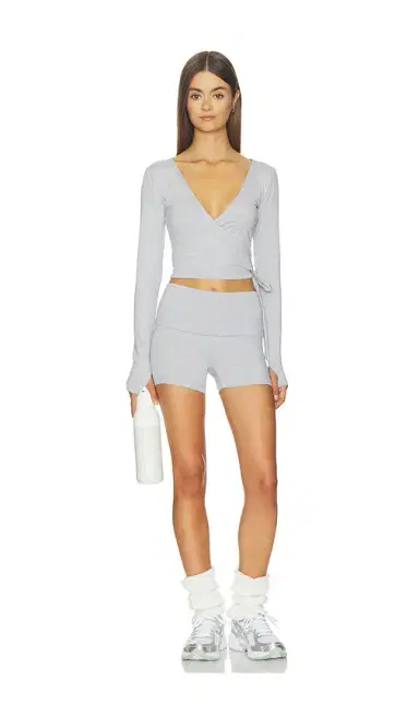 WellBeing + BeingWell WellBeing + BeingWell Loungewell Light Hawley Foldover 3 Inch Short | Thumbnail 5 WellBeing + BeingWell WellBeing + BeingWell Loungewell Light Hawley Foldover 3 Inch Short | Thumbnail 5