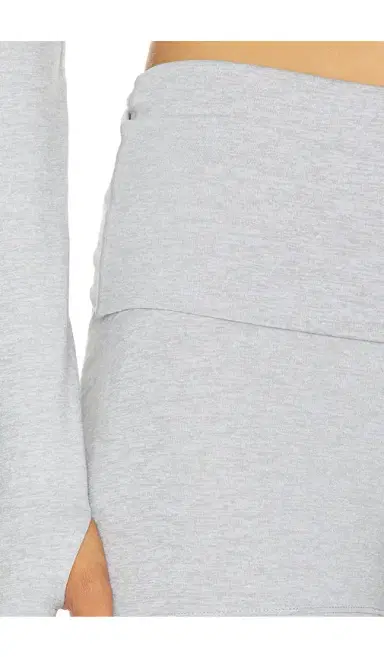 WellBeing + BeingWell WellBeing + BeingWell Loungewell Light Hawley Foldover 3 Inch Short | Thumbnail 6 WellBeing + BeingWell WellBeing + BeingWell Loungewell Light Hawley Foldover 3 Inch Short | Thumbnail 6