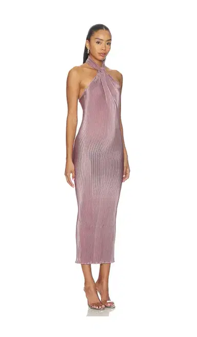 L'IDEE 90's Halter Dress | Thumbnail 2