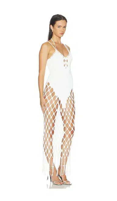 HAELO Wing Net Maxidress | Thumbnail 2 HAELO Wing Net Maxidress | Thumbnail 2