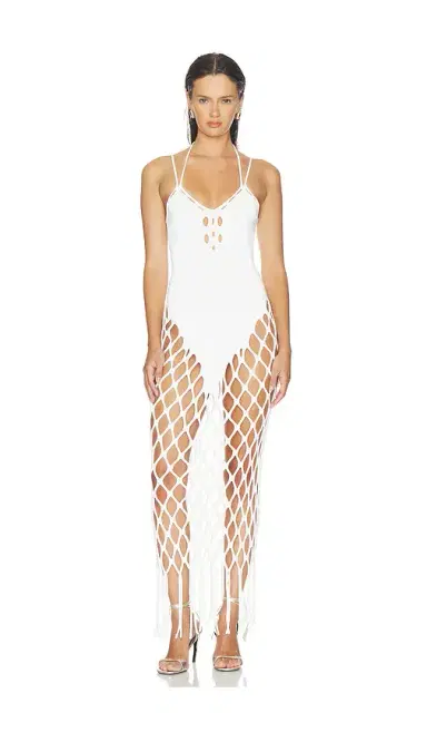HAELO Wing Net Maxidress | Thumbnail 1 HAELO Wing Net Maxidress | Thumbnail 1
