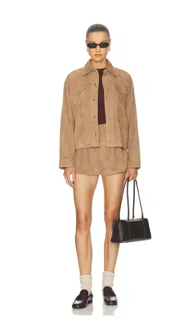 Frame The Suede Utility Jacket | Thumbnail 4 Frame The Suede Utility Jacket | Thumbnail 4