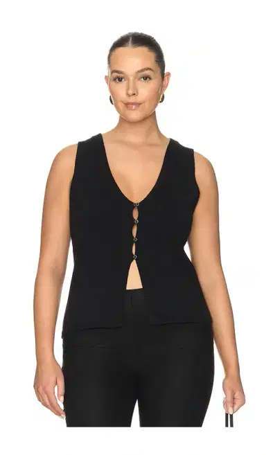 GOOD AMERICAN The Knit Vest Top | Thumbnail 2 GOOD AMERICAN The Knit Vest Top | Thumbnail 2