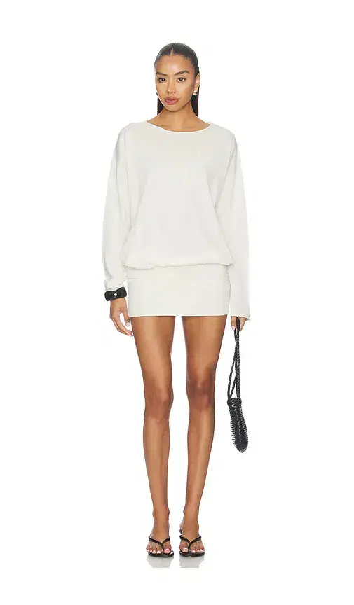 Boatneck Mini Dress