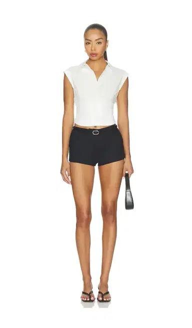 Alice + Olivia Alice + Olivia Kim Paneled Corset Fitted Top | Thumbnail 4 Alice + Olivia Alice + Olivia Kim Paneled Corset Fitted Top | Thumbnail 4