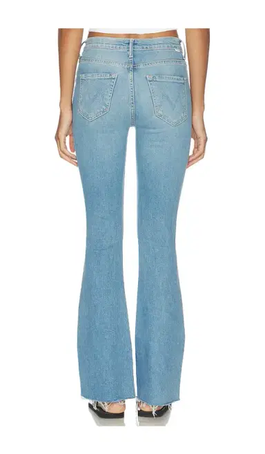 Mother Lil Petite Weekend Fray Jeans | Thumbnail 4 Mother Lil Petite Weekend Fray Jeans | Thumbnail 4