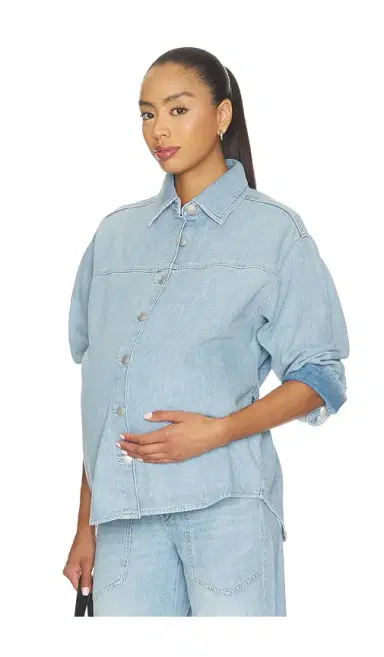 DL1961 X Bumpsuit Addison Maternity Overshirt | Thumbnail 1