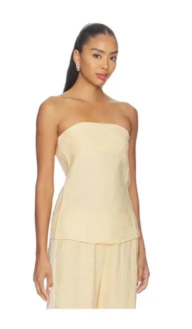 DONNI. The Linen Tube Top | Thumbnail 2 DONNI. The Linen Tube Top | Thumbnail 2