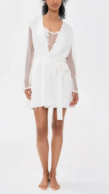 Flora Nikrooz Showstopper Charmeuse Robe | Thumbnail 5