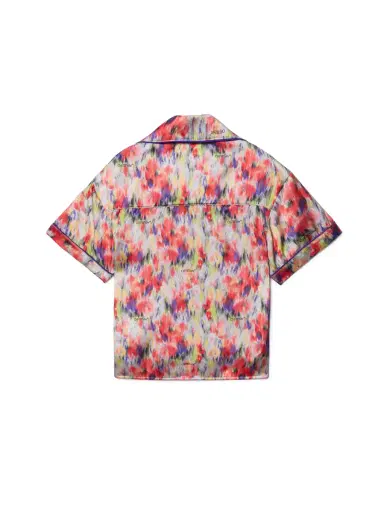 Off-White Watercolor Bookish Shirt | Thumbnail 1