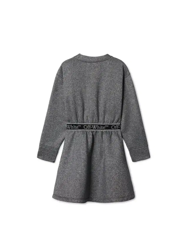 Off-White Bookish Logo Band Dress L/S
