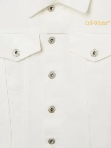Off-White Diagonal Bookish Denim Jacket | Thumbnail 3