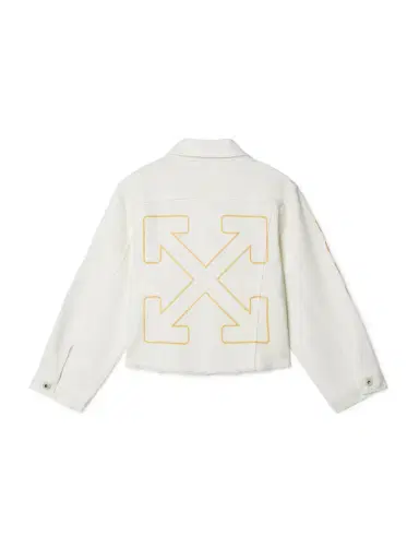 Off-White Diagonal Bookish Denim Jacket | Thumbnail 1
