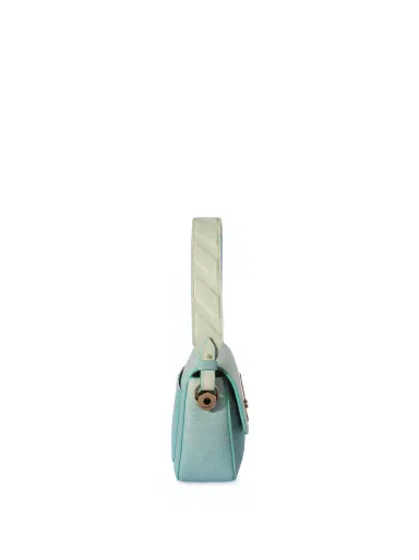 Off-White Binder Soft M Denim Leather Light Blue | Thumbnail 4