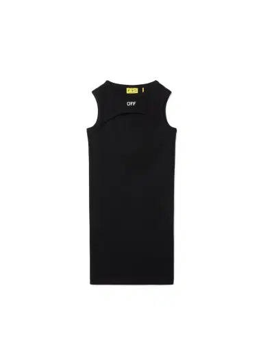 Off-White Stamp Ribbed Dress | Thumbnail 2