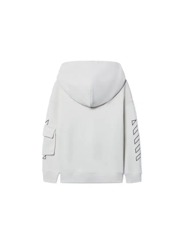 Off-White Diagonal Bookish Zip-Up Hoodie