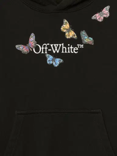 Off-White Butterfly Bookish Hoodie | Thumbnail 3