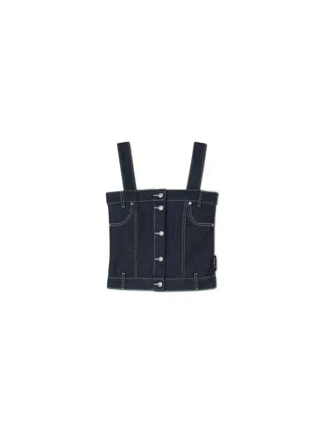 Off-White Denim Corset Top