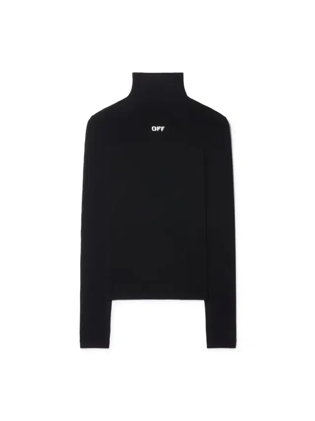 Off-White Off Stamp Second Skin L/S Turtle Neck