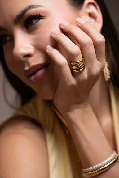 SIDNEY GARBER Scribble Band Ring | Thumbnail 2