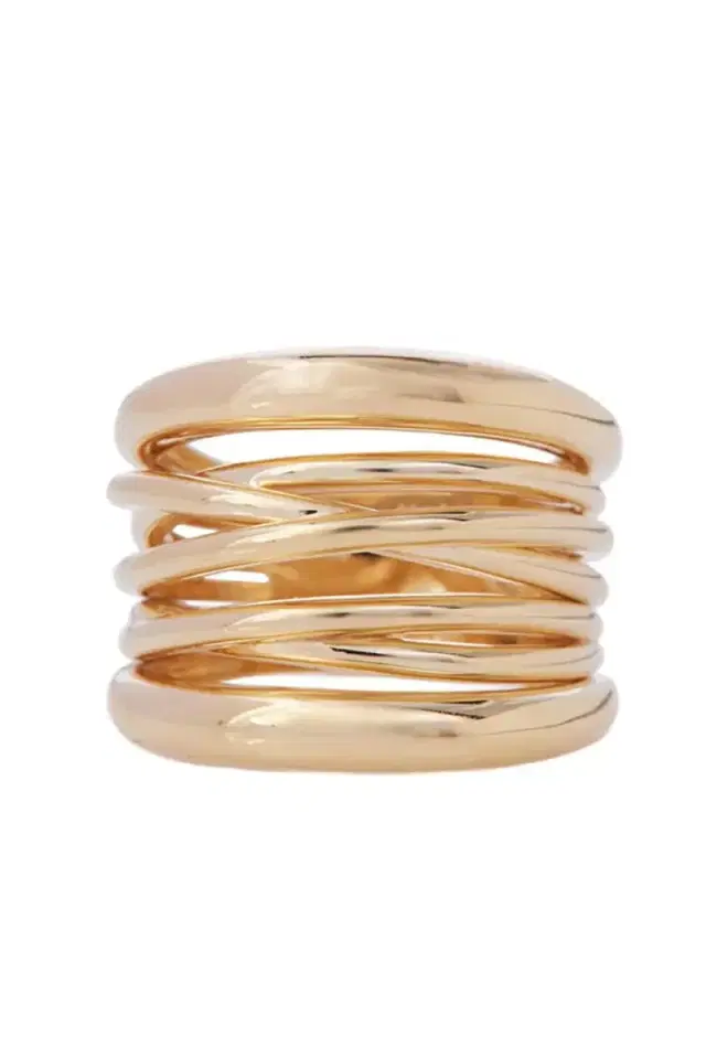 SIDNEY GARBER Scribble Band Ring