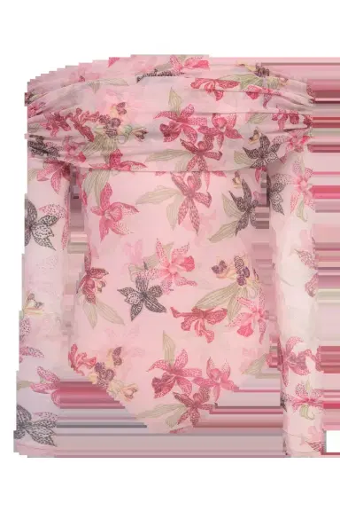PatBo ORCHID BLOOM TULLE BODYSUIT | Thumbnail 2 PatBo ORCHID BLOOM TULLE BODYSUIT | Thumbnail 2