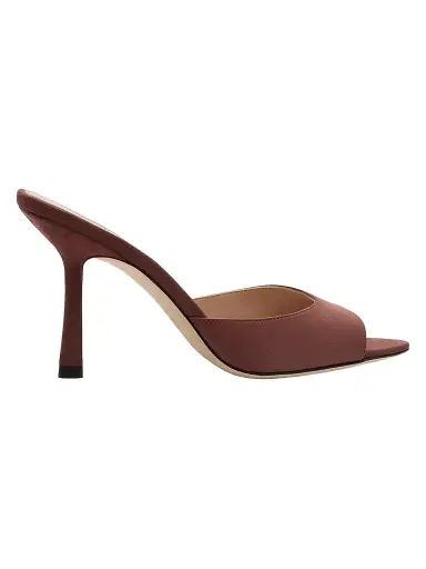Stuart Weitzman Women's Lexington 85MM Suede Stiletto Mules | Thumbnail 1