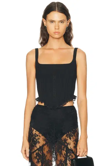 LPA Suzy Knit Corset Top | Thumbnail 3 LPA Suzy Knit Corset Top | Thumbnail 3