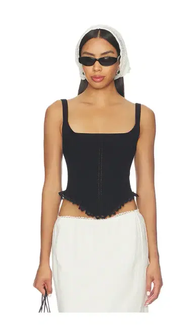LPA Suzy Knit Corset Top | Thumbnail 1 LPA Suzy Knit Corset Top | Thumbnail 1