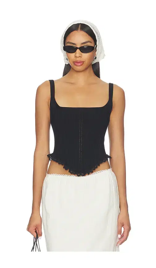 LPA Suzy Knit Corset Top