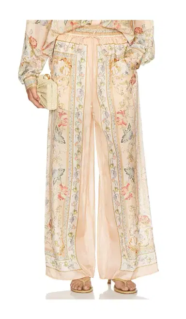 Zimmermann Roselight Relaxed Pant | Thumbnail 1 Zimmermann Roselight Relaxed Pant | Thumbnail 1