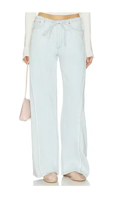 DL1961 Aura Sienna Low Slung Relaxed Wide Leg Jeans | Thumbnail 1 DL1961 Aura Sienna Low Slung Relaxed Wide Leg Jeans | Thumbnail 1
