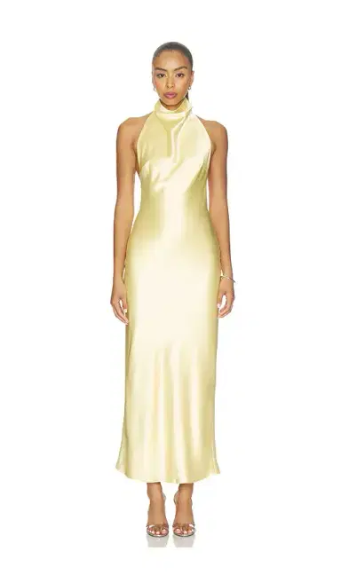 MORE TO COME Apphia Halter Maxi Dress | Thumbnail 1