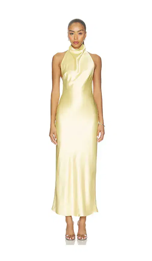 Apphia Halter Maxi Dress
