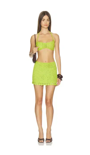MORE TO COME Camden Crochet Mini Skirt Set | Thumbnail 1