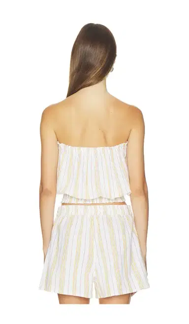 Bobi Smocked Tube Top | Thumbnail 3 Bobi Smocked Tube Top | Thumbnail 3