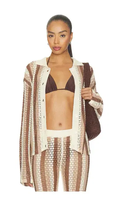 superdown Francie Crochet Cardigan | Thumbnail 1 superdown Francie Crochet Cardigan | Thumbnail 1