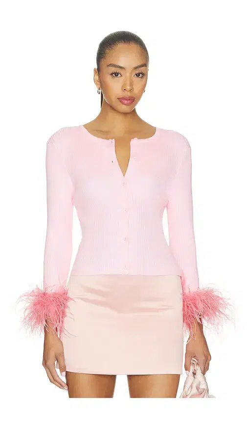 Feather Cardigan