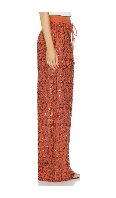 Essentiel Antwerp Jenims Lace Sequin Pants | Thumbnail 3 Essentiel Antwerp Jenims Lace Sequin Pants | Thumbnail 3