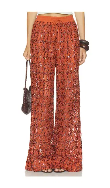 Essentiel Antwerp Jenims Lace Sequin Pants | Thumbnail 1 Essentiel Antwerp Jenims Lace Sequin Pants | Thumbnail 1