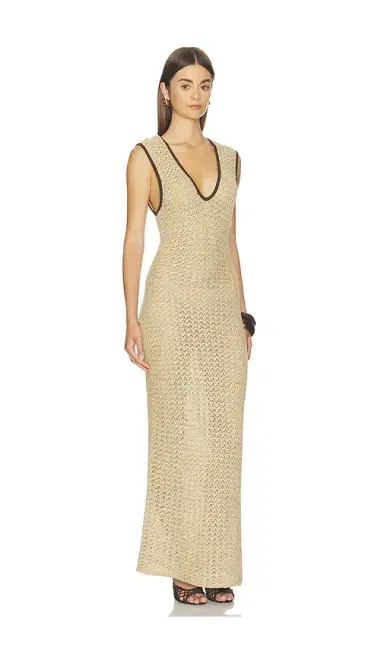 SIR. Ellinor Midi Dress | Thumbnail 2 SIR. Ellinor Midi Dress | Thumbnail 2