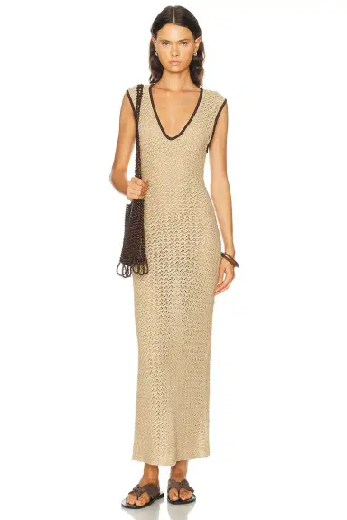 SIR. Ellinor Midi Dress | Thumbnail 3 SIR. Ellinor Midi Dress | Thumbnail 3