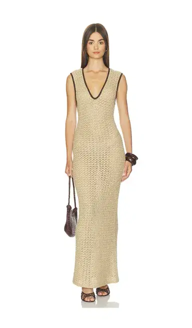 SIR. Ellinor Midi Dress | Thumbnail 1 SIR. Ellinor Midi Dress | Thumbnail 1