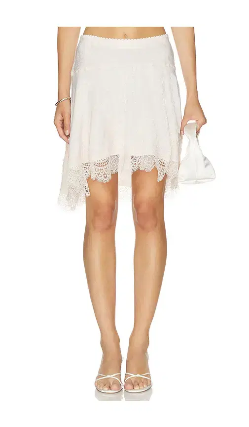 Free People Something Satin Half Slip Skirt