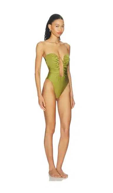ADRIANA DEGREAS Plunge One Piece | Thumbnail 2 ADRIANA DEGREAS Plunge One Piece | Thumbnail 2