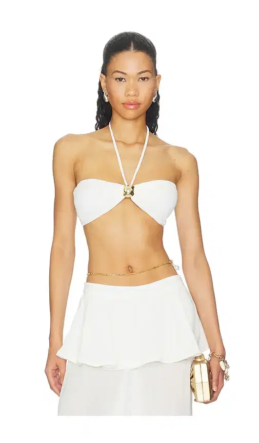 Solid Bandeau Top